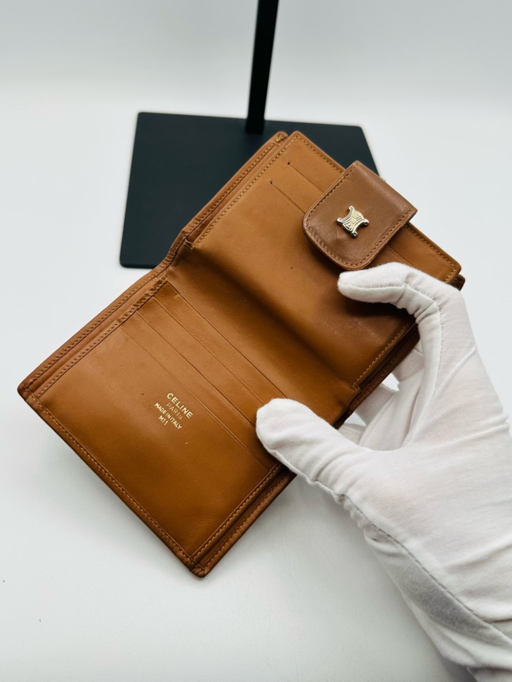Celine Compact Monogram Wallet - Picture 7 of 14